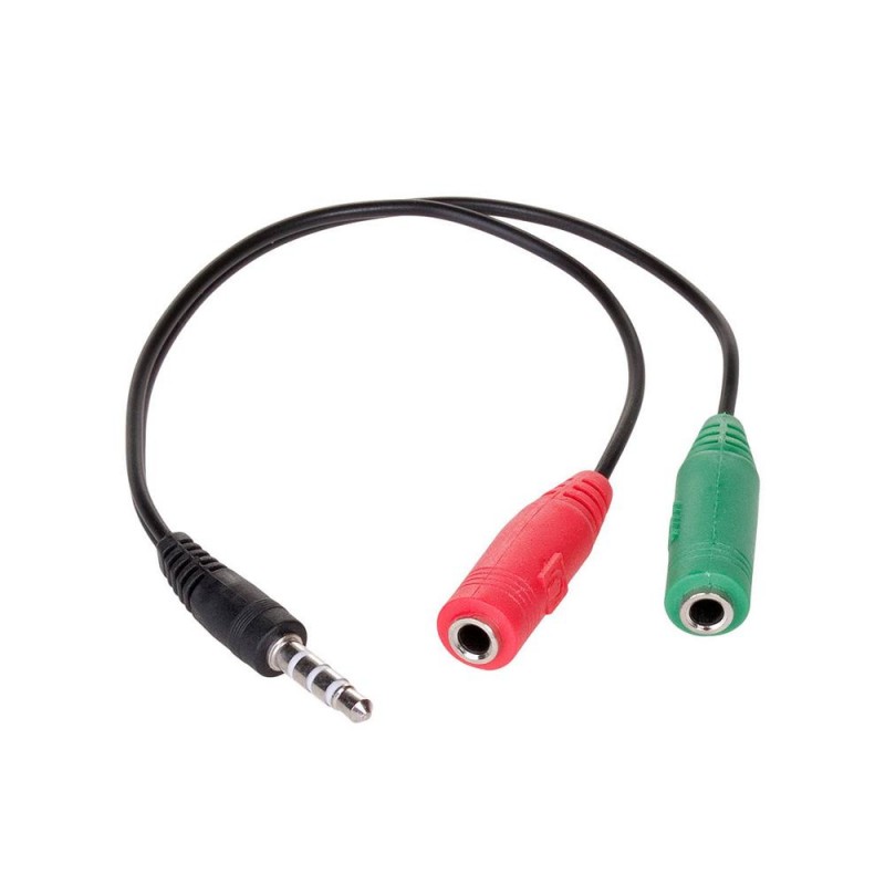 Akyga adapter with cable AK-AV-08 mini Jack (m) / 2x mini Jack (f) 15cm Akyga adapter with cable AK-AV-08 mini Jack (m) / 2x mini Jack (f) 15cm