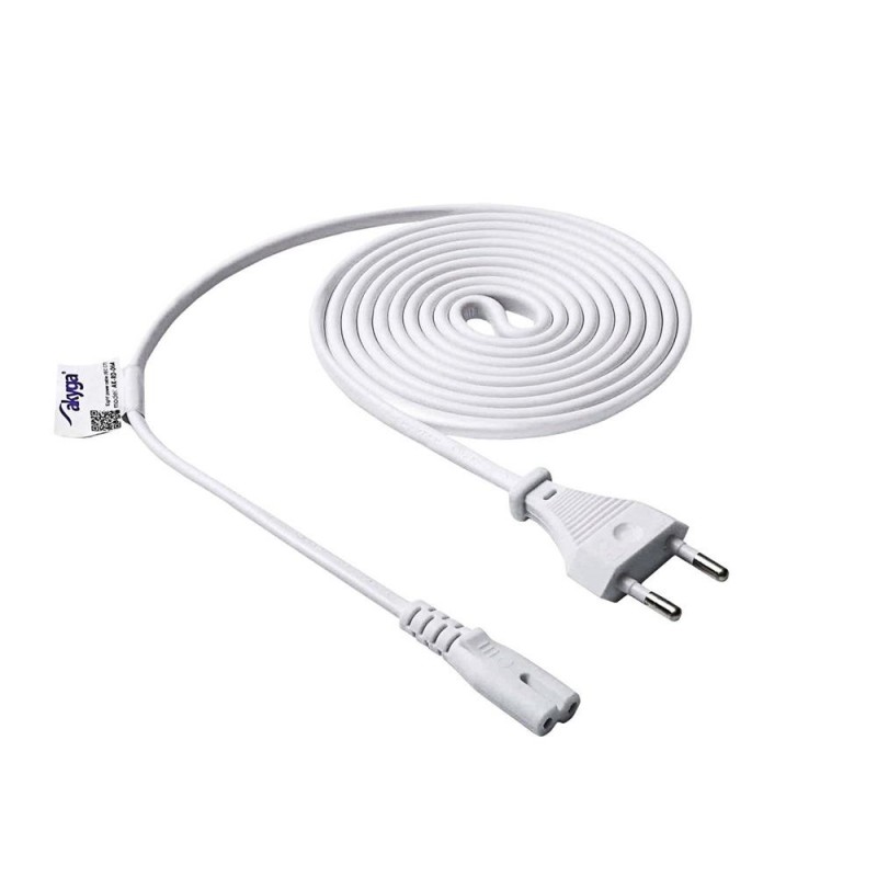 Akyga power cable for notebook AK-RD-06A Eight CCA CEE 7/16 / IEC C7 1.5 m white