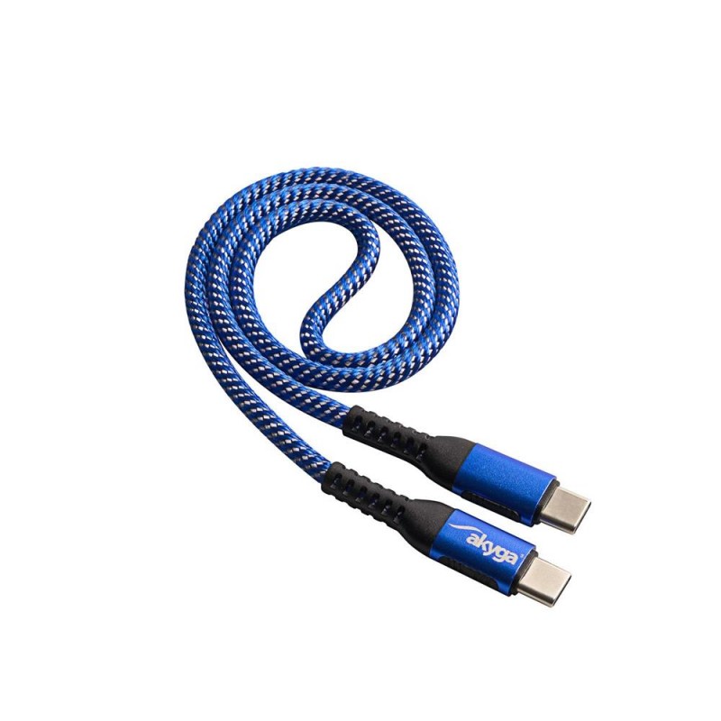 Akyga cable USB AK-USB-36 USB type C (m) / USB type C (m) ver. 2.0 100W 0.5m Akyga cable USB AK-USB-36 USB type C (m) / USB type C (m) ver. 2.0 100W 0.5m