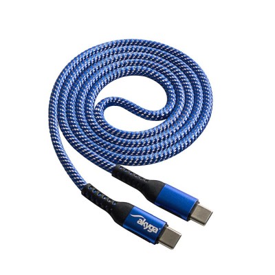 Akyga cable USB AK-USB-37 USB type C (m) / USB type C (m) ver. 2.0 100W 1.0m