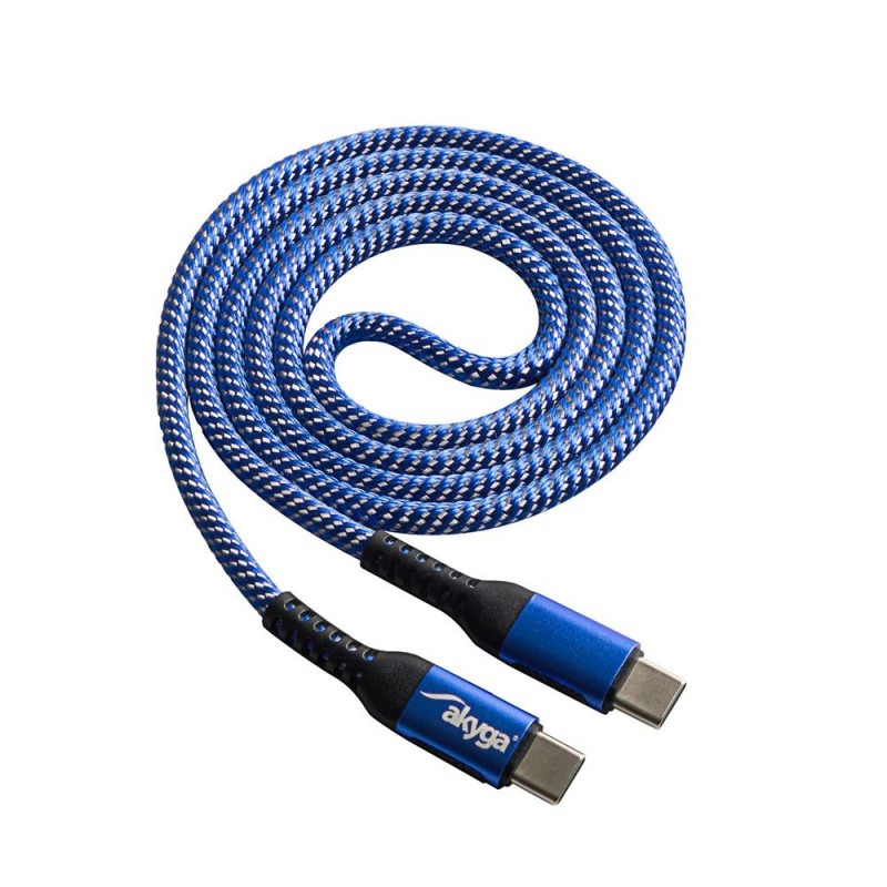 Akyga cable USB AK-USB-37 USB type C (m) / USB type C (m) ver. 2.0 100W 1.0m Akyga cable USB AK-USB-37 USB type C (m) / USB type C (m) ver. 2.0 100W 1.0m