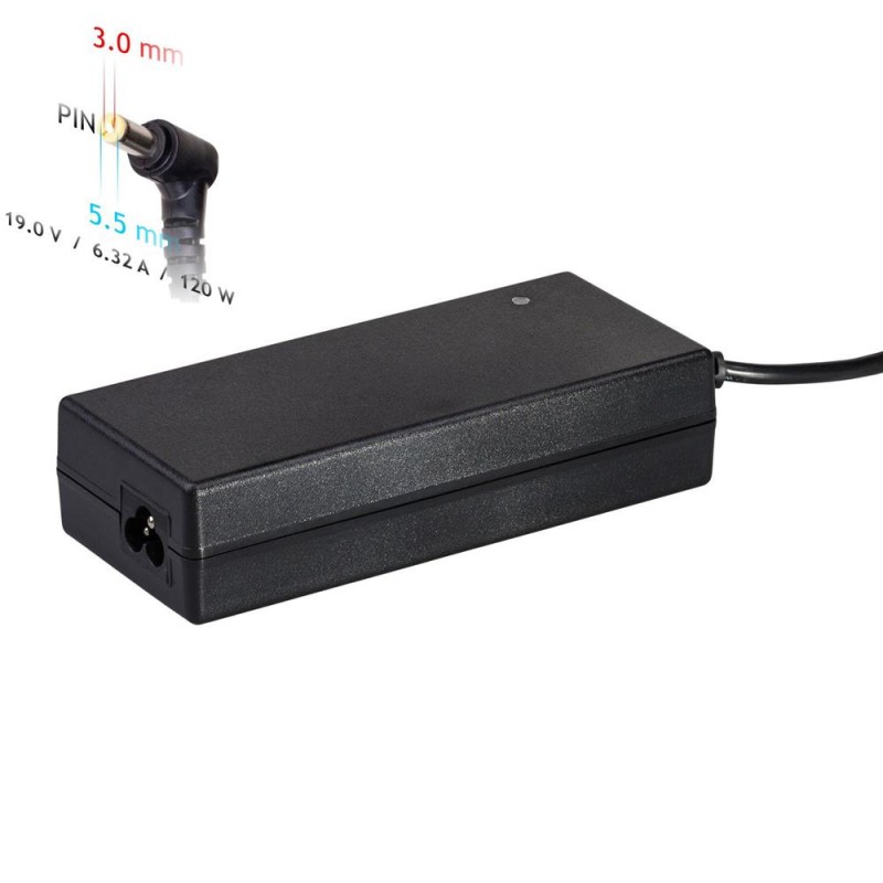 Akyga notebook power supply AK-ND-56 19V / 6.32A 120W 5.5 x 3.0 mm + pin SAMSUNG 1.2m Akyga notebook power supply AK-ND-56 19V / 6.32A 120W 5.5 x 3.0 mm + pin SAMSUNG 1.2m