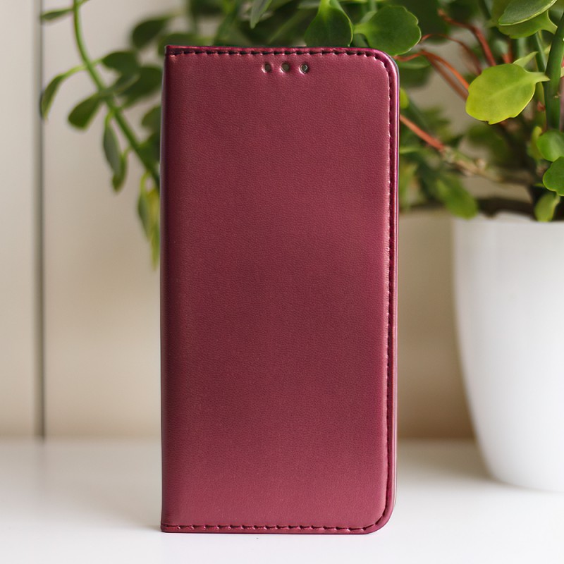 Smart Magnetic case for Motorola Edge 70 Pro 5G burgundy Smart Magnetic case for Motorola Edge 70 Pro 5G burgundy