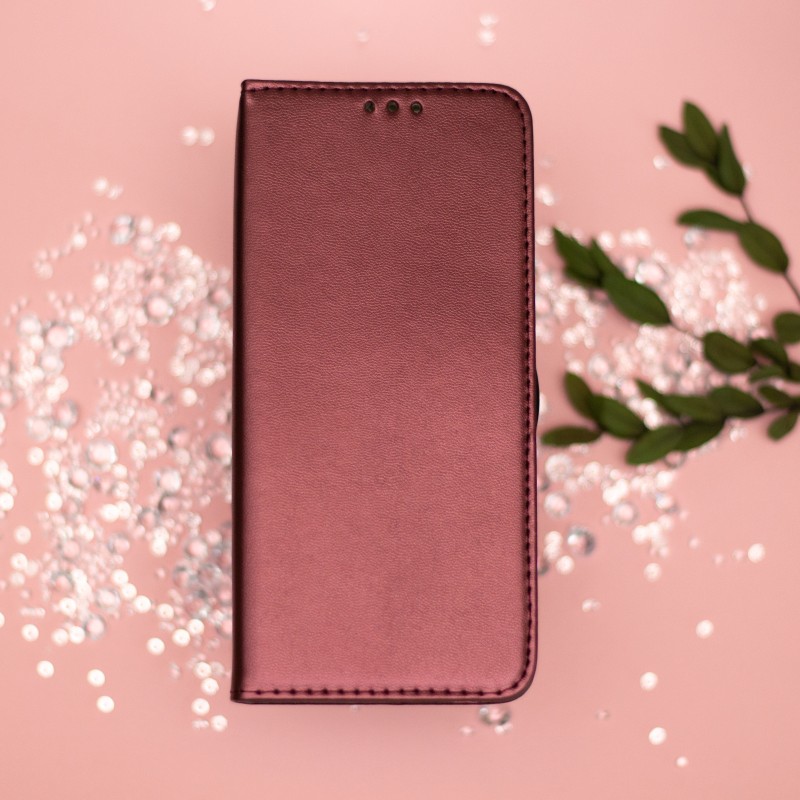 Smart Magnetic case for Motorola Edge 70 Pro 5G burgundy Smart Magnetic case for Motorola Edge 70 Pro 5G burgundy