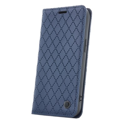 Smart Caro case for Honor 600 / Honor 600 Pro navy blue