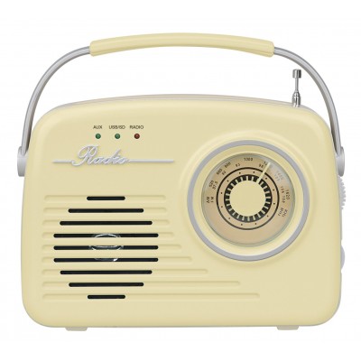 Setty Bluetooth speaker with radio Retro P350 beige Setty Bluetooth speaker with radio Retro P350 beige