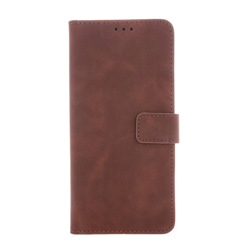 Smart Velvet case for Honor 600 / Honor 600 Pro brown