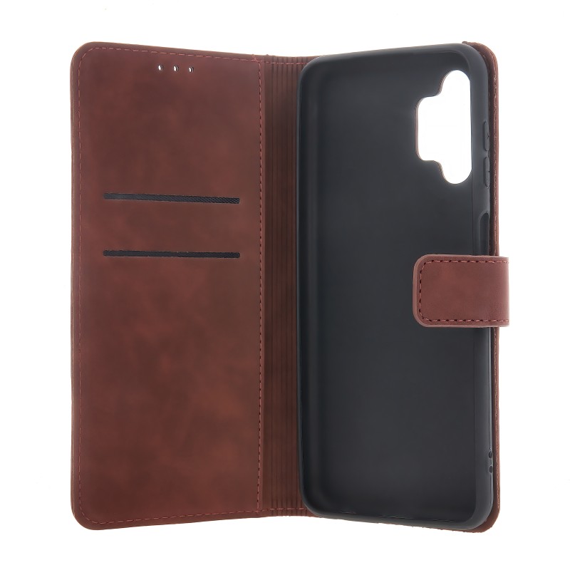 Smart Velvet case for Honor 600 / Honor 600 Pro brown