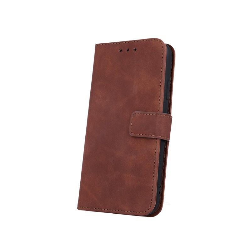 Smart Velvet case for Honor 600 / Honor 600 Pro brown