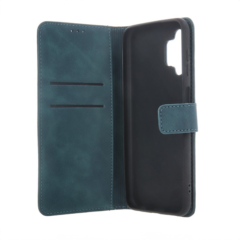 Smart Velvet case for Honor 600 / Honor 600 Pro dark green
