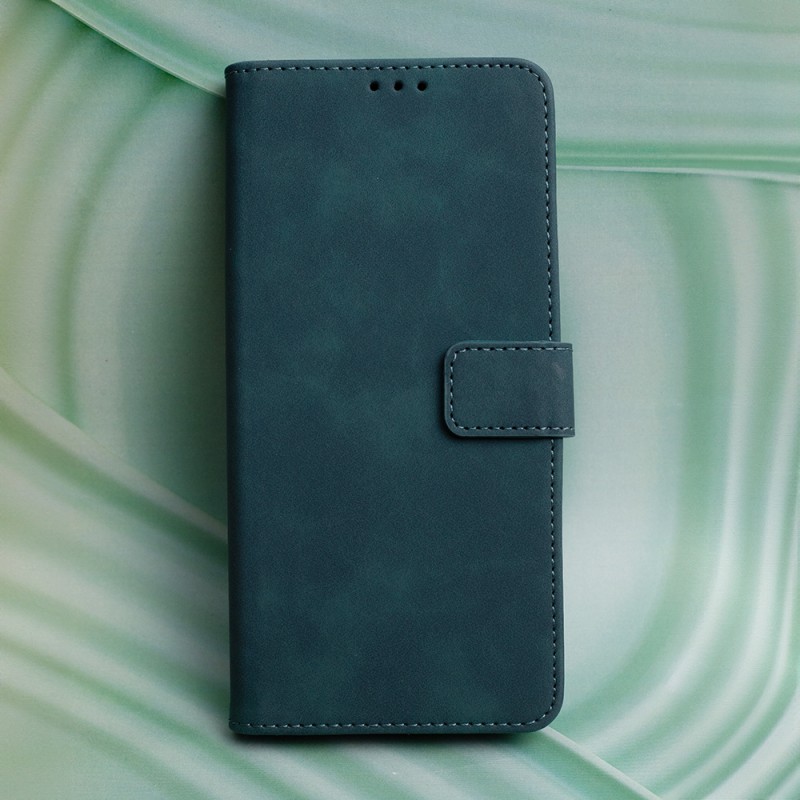 Smart Velvet case for Honor 600 / Honor 600 Pro dark green