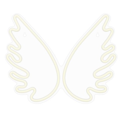 Neon PLEXI LED WINGS white FPNE09X Forever Light Neon PLEXI LED WINGS white FPNE09X Forever Light