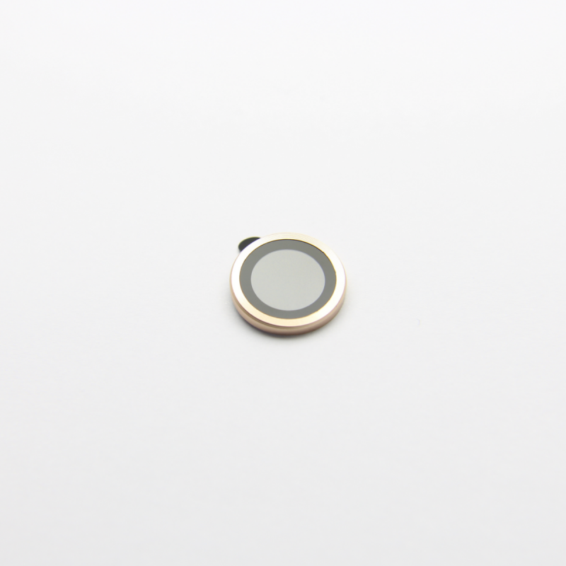 Set of lens glasses for iPhone 12 Mini / iPhone 12 / iPhone 11 gold (2pcs)