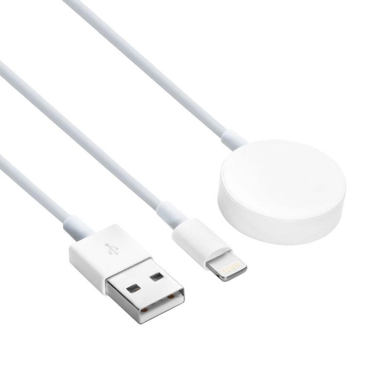 Akyga Charging Cable Apple Watch Ultra 2 / Series 9/8/7/6/5/4/3/2/1 Lightning Connector AK-SW-43 1m