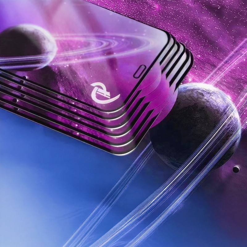 Tempered glass 9D for Samsung Galaxy A16 4G / A16 5G / M16 5G / A17 black frame 10in1