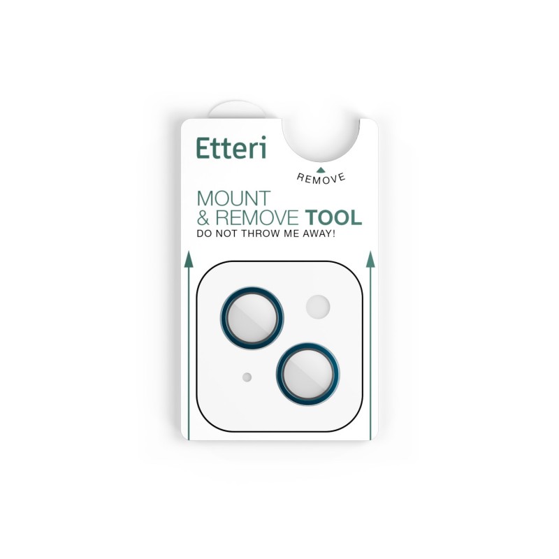Etteri camera lens protector for iPhone 13 / 13 Mini sea blue