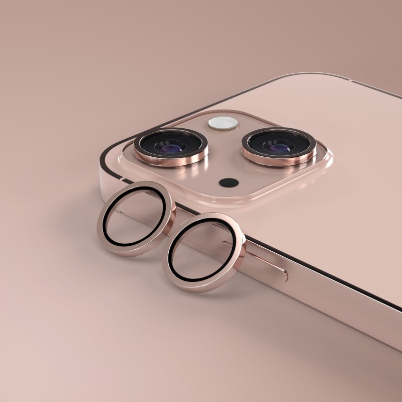 Etteri camera lens protector for iPhone 13 / 13 Mini pink