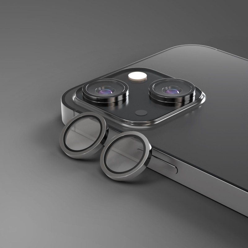 Etteri camera lens protector for iPhone 15 / 15 Plus black Etteri camera lens protector for iPhone 15 / 15 Plus black