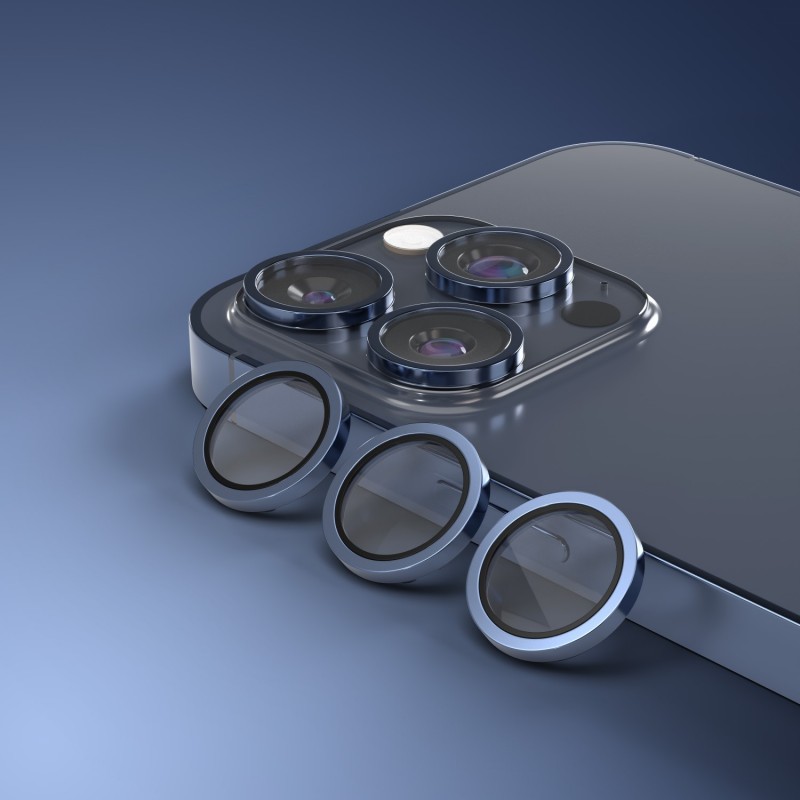 Etteri camera lens protector for iPhone 15 Pro / 15 Pro Max deep blue Etteri camera lens protector for iPhone 15 Pro / 15 Pro Max deep blue