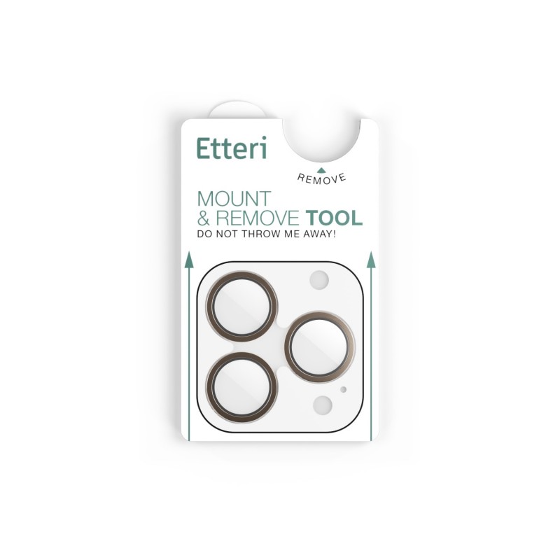Etteri camera lens protector for iPhone 16 Pro / 16 Pro Max dessert Etteri camera lens protector for iPhone 16 Pro / 16 Pro Max dessert