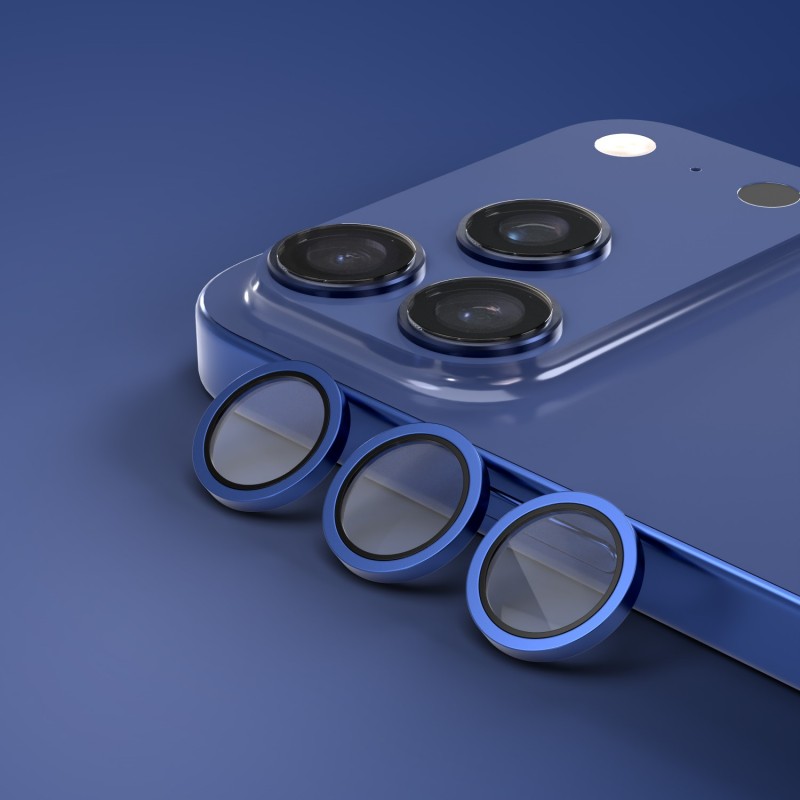 Etteri camera lens protector for iPhone 17 Pro / 17 Pro Max blue Etteri camera lens protector for iPhone 17 Pro / 17 Pro Max blue