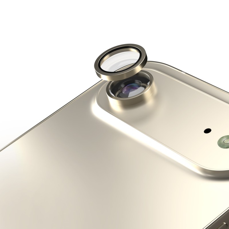 Etteri camera lens protector for iPhone 17 Air gold Etteri camera lens protector for iPhone 17 Air gold