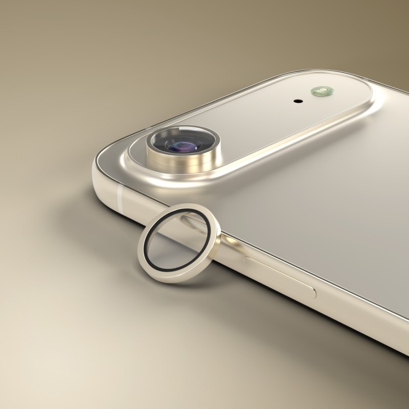 Etteri camera lens protector for iPhone 17 Air gold Etteri camera lens protector for iPhone 17 Air gold