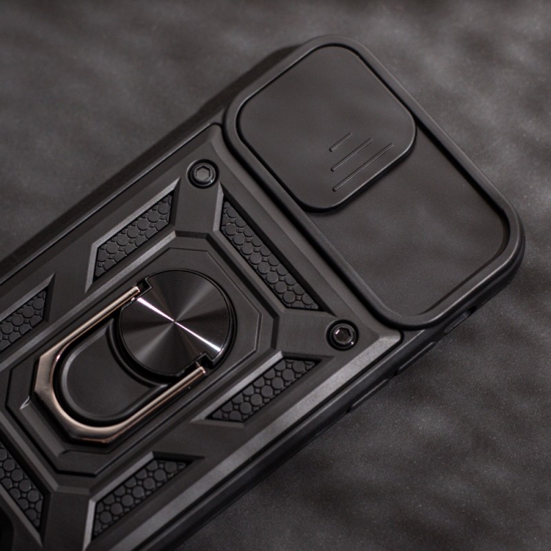 Defender Slide case for iPhone 17 6,3" black Defender Slide case for iPhone 17 6,3" black
