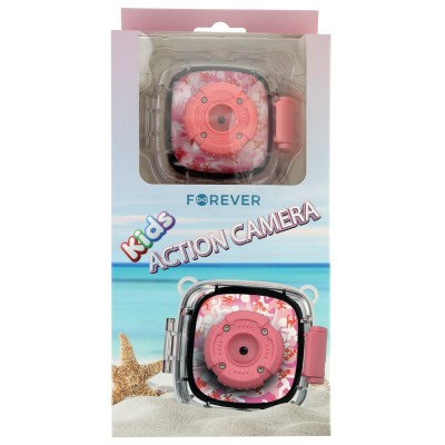 Forever Action camera pink