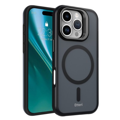 Etteri Morning Fog case for iPhone 16 Pro Max 6,9" black