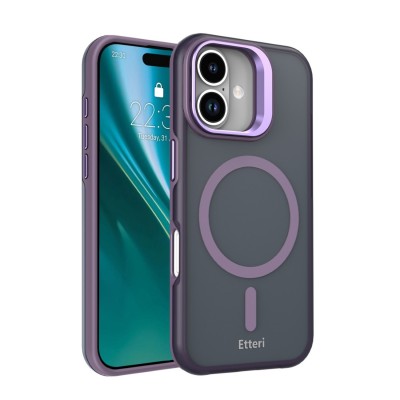 Etteri Morning Fog case for iPhone 17 6,3" purple
