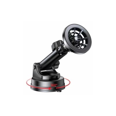 YESIDO MAGNETIC CAR HOLDER C158 (2IN1) MAGSAFE, BLACK