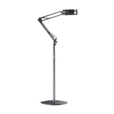 YESIDO HOLDER/ FLOOR STAND C295 2IN1 (TABLET+ PHONE) 150CM BLACK