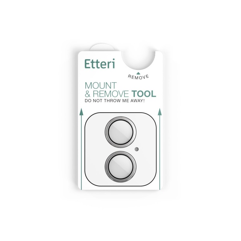 Etteri camera lens protector for iPhone 17 white Etteri camera lens protector for iPhone 17 white