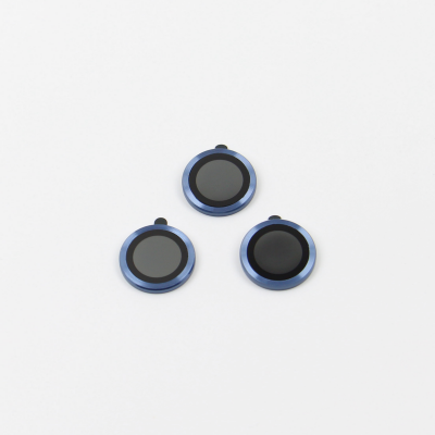 Set of lens glasses for iPhone 17 Pro Max dark blue