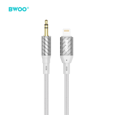BWOO AUX Cable Lightning to 3.5mm Jack audio AUX073 BWOO AUX Cable Lightning to 3.5mm Jack audio AUX073