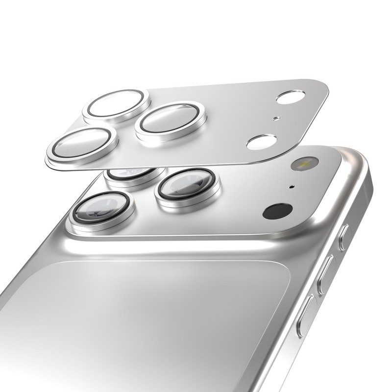 Etteri full camera lens guard for iPhone 17 Pro silver Etteri full camera lens guard for iPhone 17 Pro silver