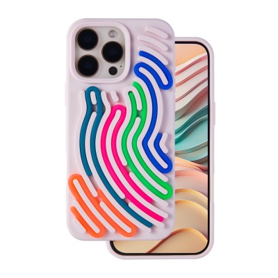 DIY Snake case for iPhone 14 Pro 6,1" pink