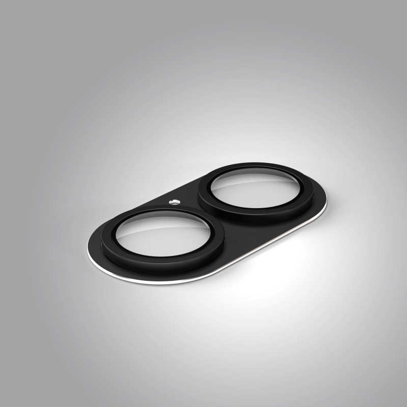 Etteri full camera lens guard for iPhone 17 black Etteri full camera lens guard for iPhone 17 black