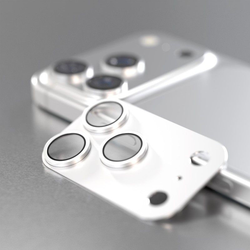 Etteri full camera lens guard for iPhone 17 Pro silver Etteri full camera lens guard for iPhone 17 Pro silver