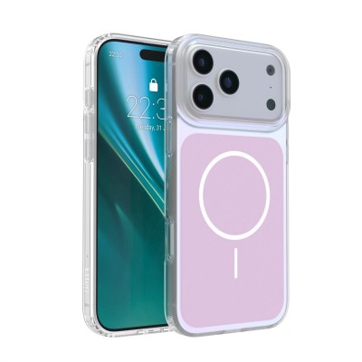 Etteri Hidden Pearl case for iPhone 17 Pro Max 6,9" pink