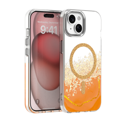 Epoxy Mag case for iPhone 13 / 14 6,1" orange