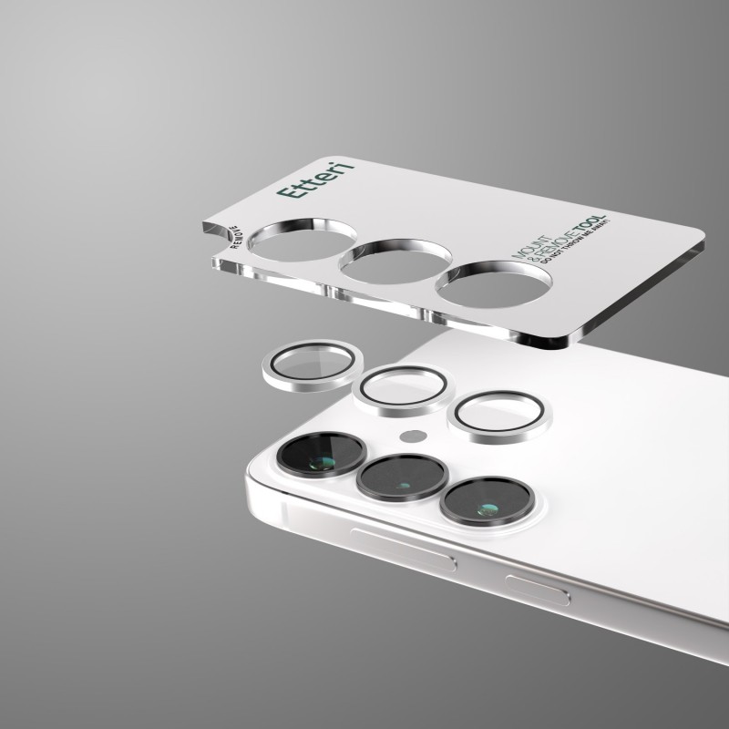 Etteri camera lens protector for Samsung Galaxy S26 silver