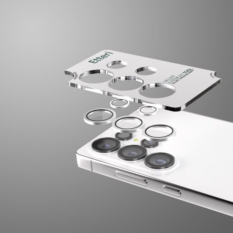 Etteri camera lens protector for Samsung Galaxy S26 Ultra silver