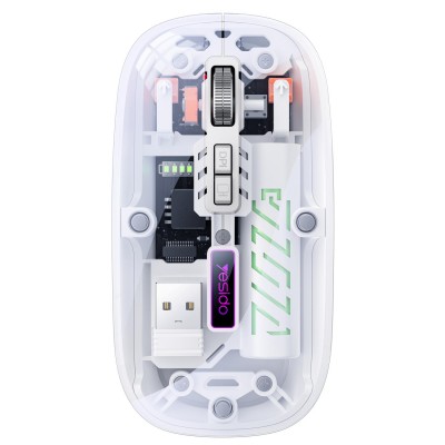 YESIDO WIRELESS MOUSE KB29 400mAh 2.4GHz WHITE