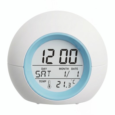 Setty alarm clock with LED light blue JZ-212