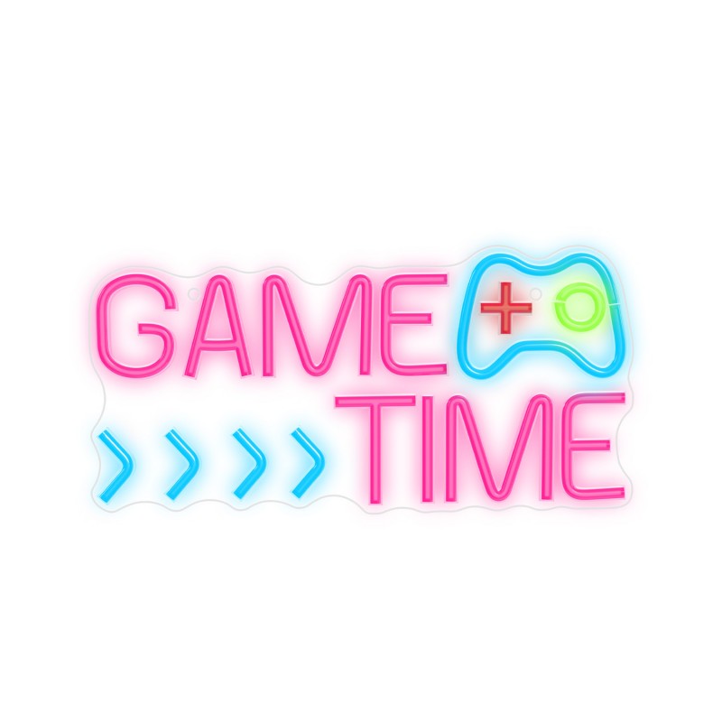 Forever Light Neon PLEXI LED GAME TIME multicolor FPNE34 Forever Light Neon PLEXI LED GAME TIME multicolor FPNE34