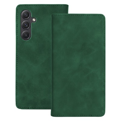 Smart Suede case for Samsung Galaxy A55 5G green