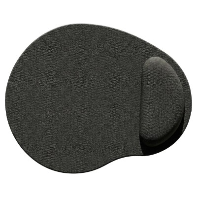 Mouse pad with a wrist support black R Home Office