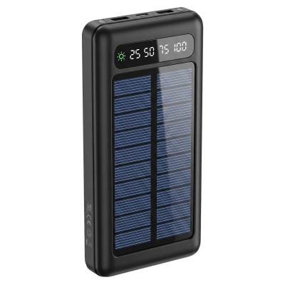 Setty solar power bank SLR-100 10000 mAh black Setty solar power bank SLR-100 10000 mAh black